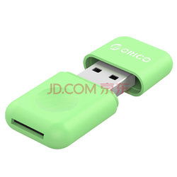 Orico奧?？艭RS12 USB3.0 TF卡讀卡器 小巧綠色，高性價比之選